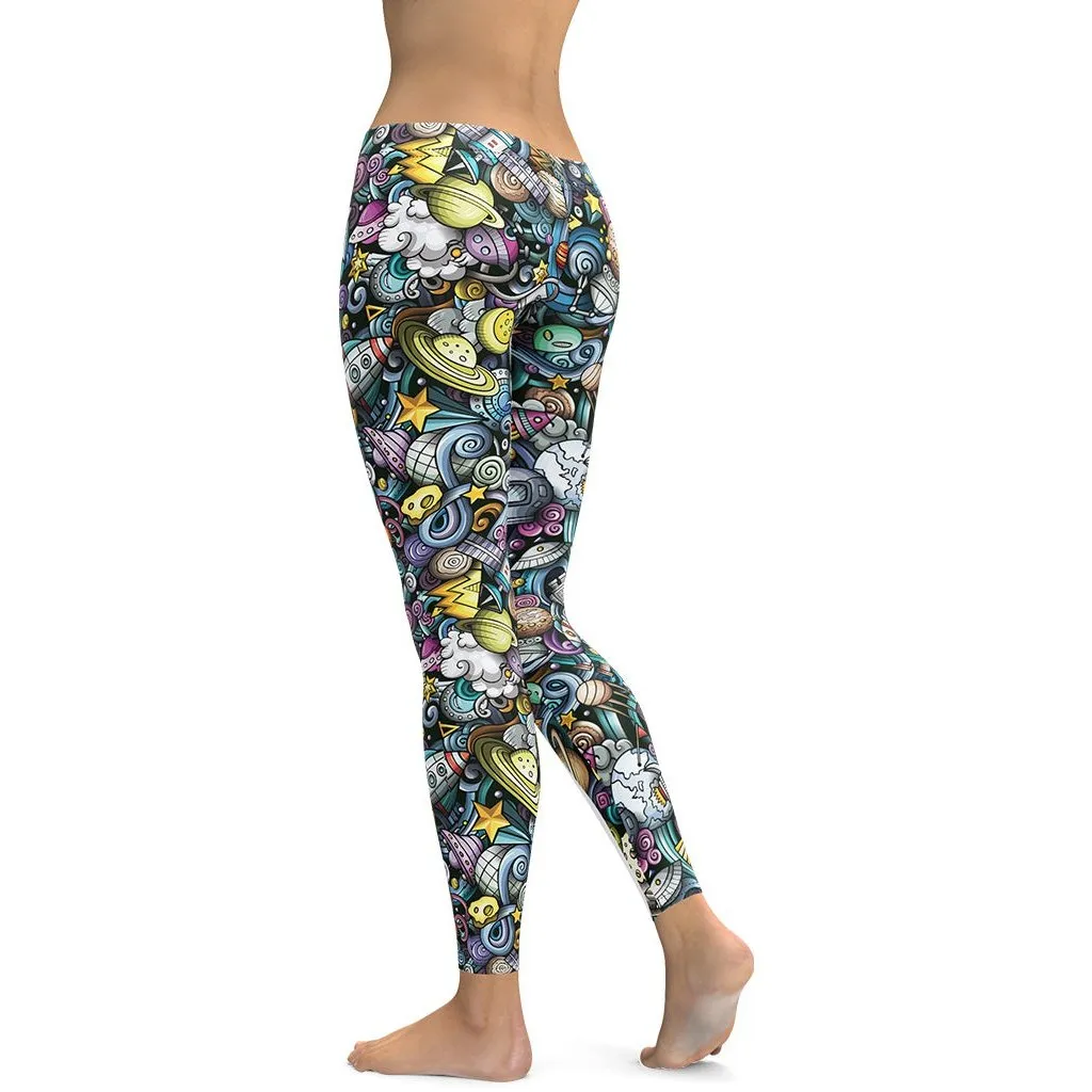 Space Travel Leggings