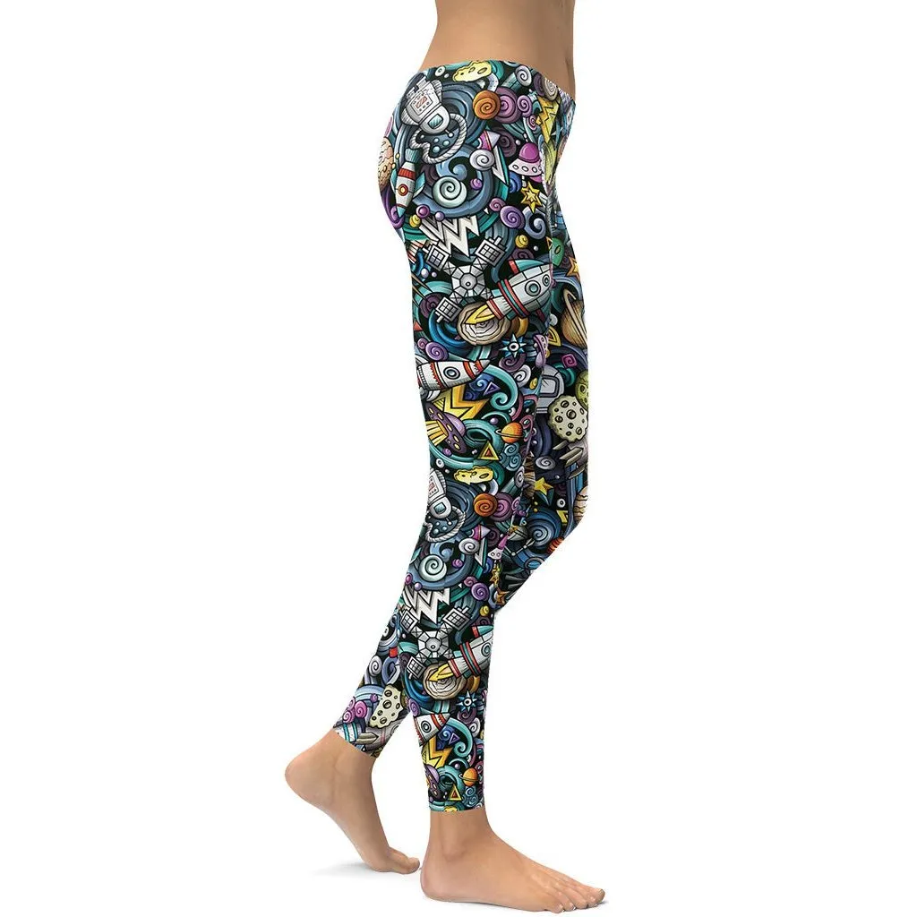 Space Travel Leggings