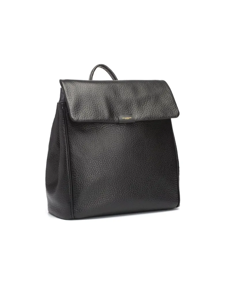 Storksak St James Leather Backpack