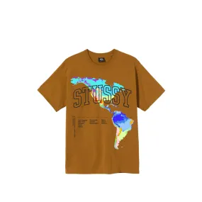 Stussy Thermal Tee Caramel 1904630