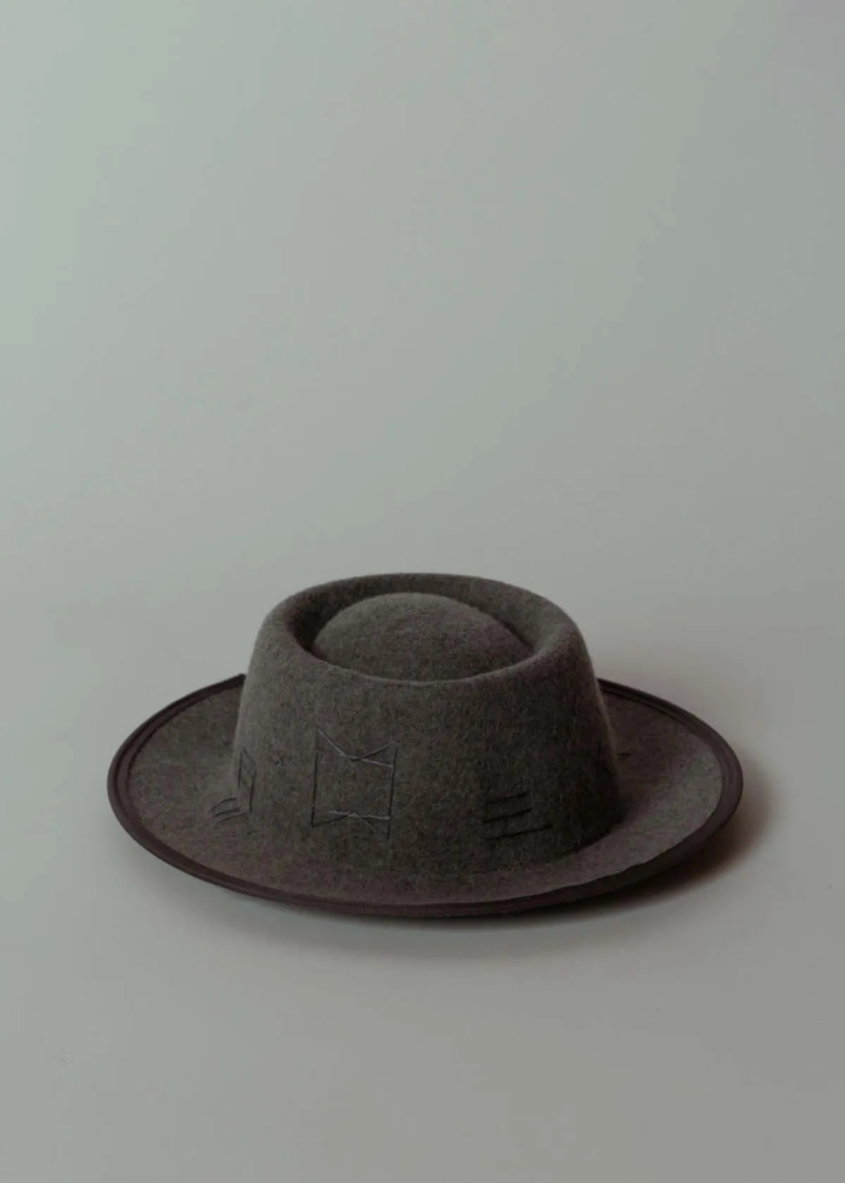 Swanepoel Wool Gaucho Hat - Grey