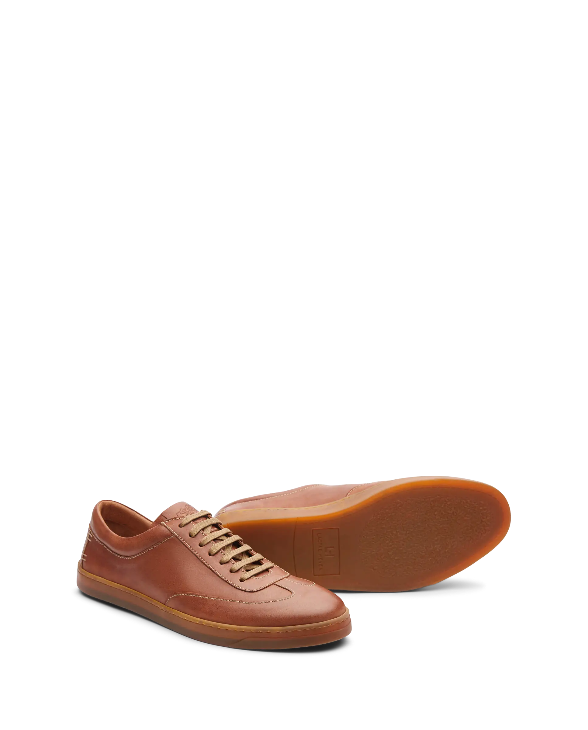 Terra Terra Brown Lace-Up Sneakers