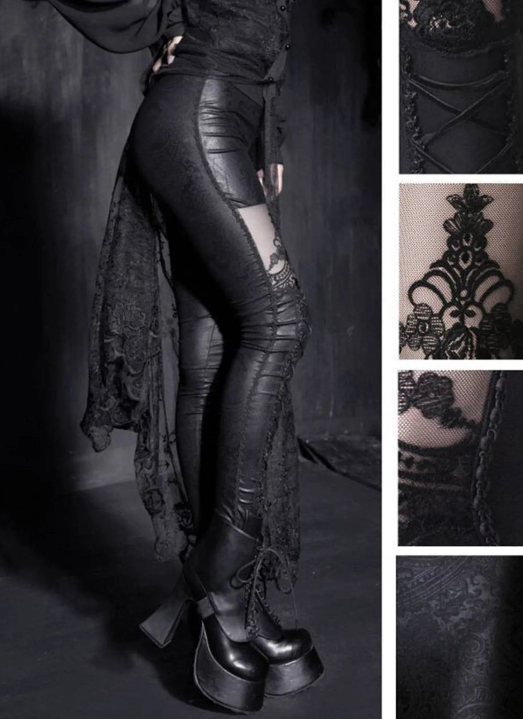 The Gothic Corset Leggings