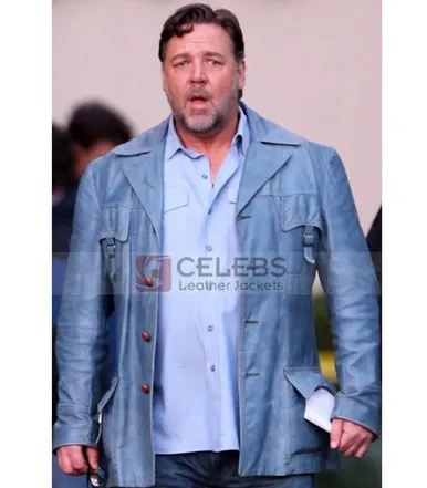 The Nice Guys Russell Crowe (Jackson Healy) Blue Jacket