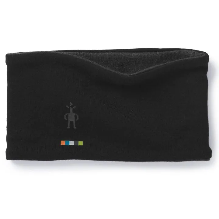 Thermal Merino Reversible Headband - Black/Charcoal Heather