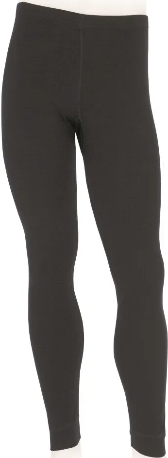 Thermal Pant - Long John Style - Merino Wool - Black - 2X-Small - WLJB - Sherpa