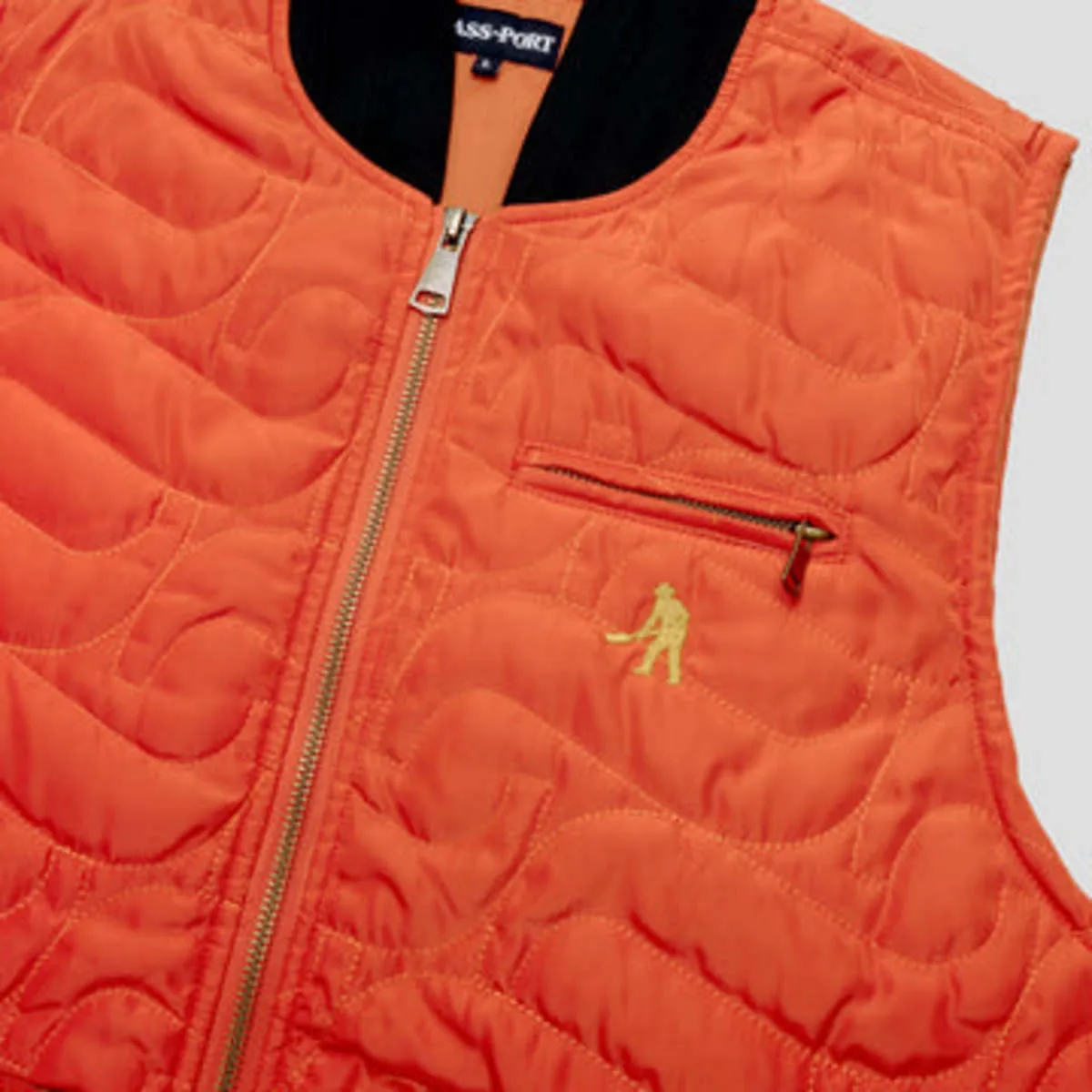 Tilde Puff Packers Vest - Safety Orange