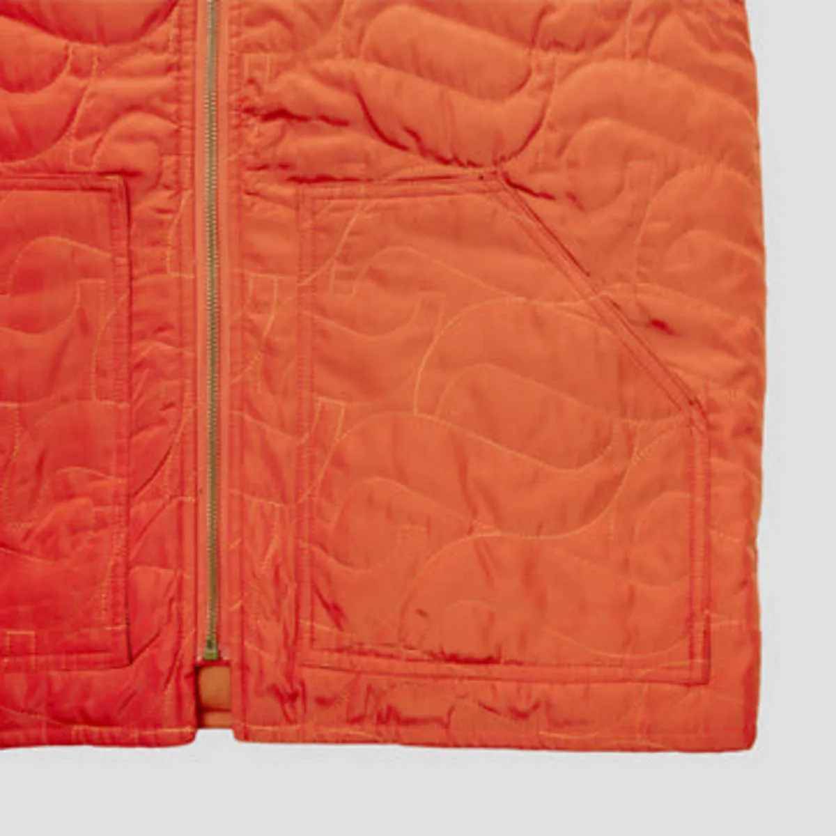 Tilde Puff Packers Vest - Safety Orange