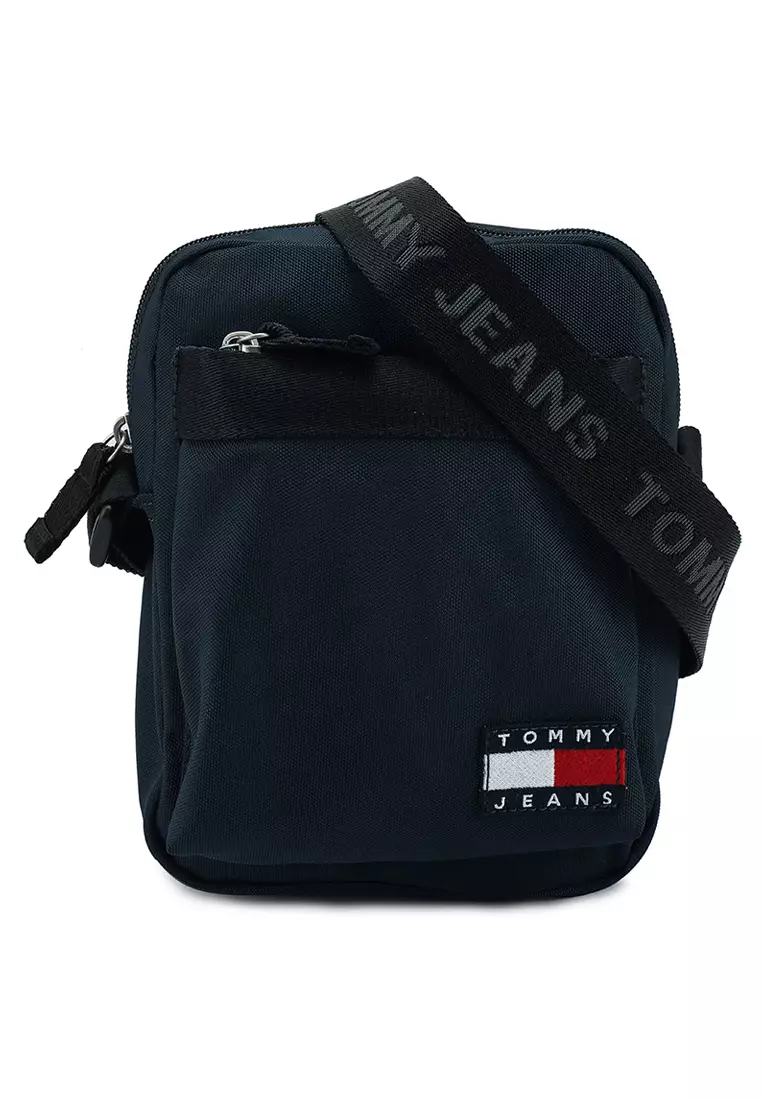 Tommy Hilfiger Essential Repeat Logo Reporter Bag - Tommy Jeans