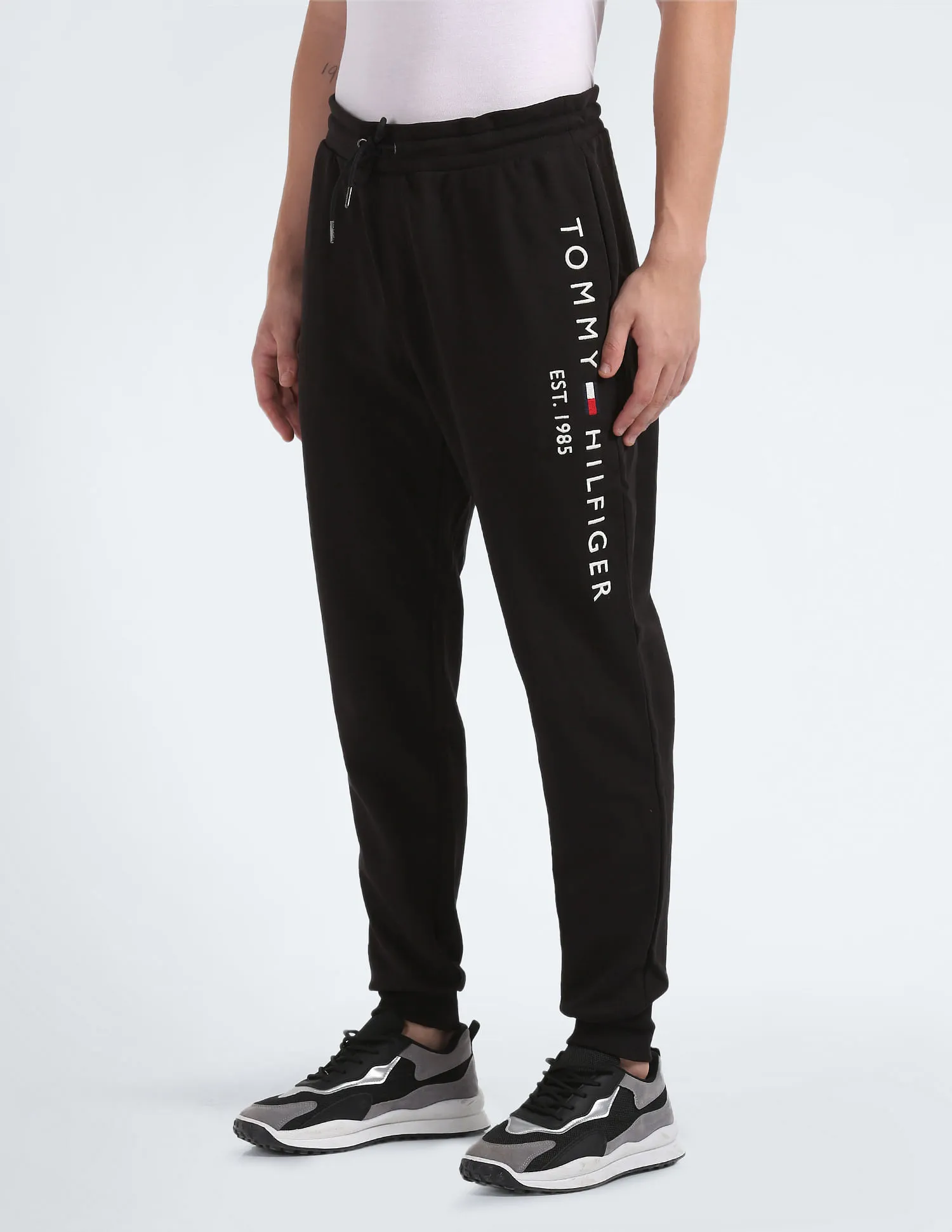 Tommy Hilfiger Transitional Cotton Brand Logo Joggers