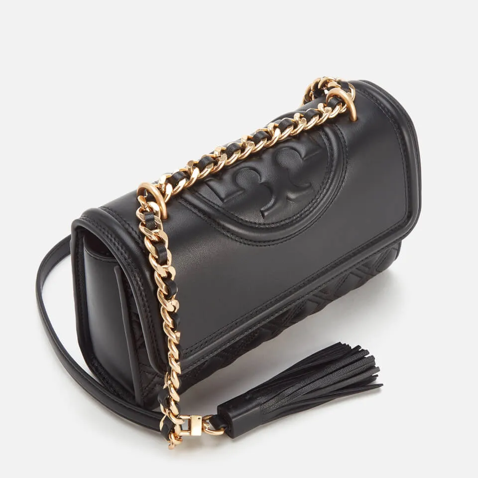 Tory Burch Fleming Leather Small Shoulder Bag | Coggles