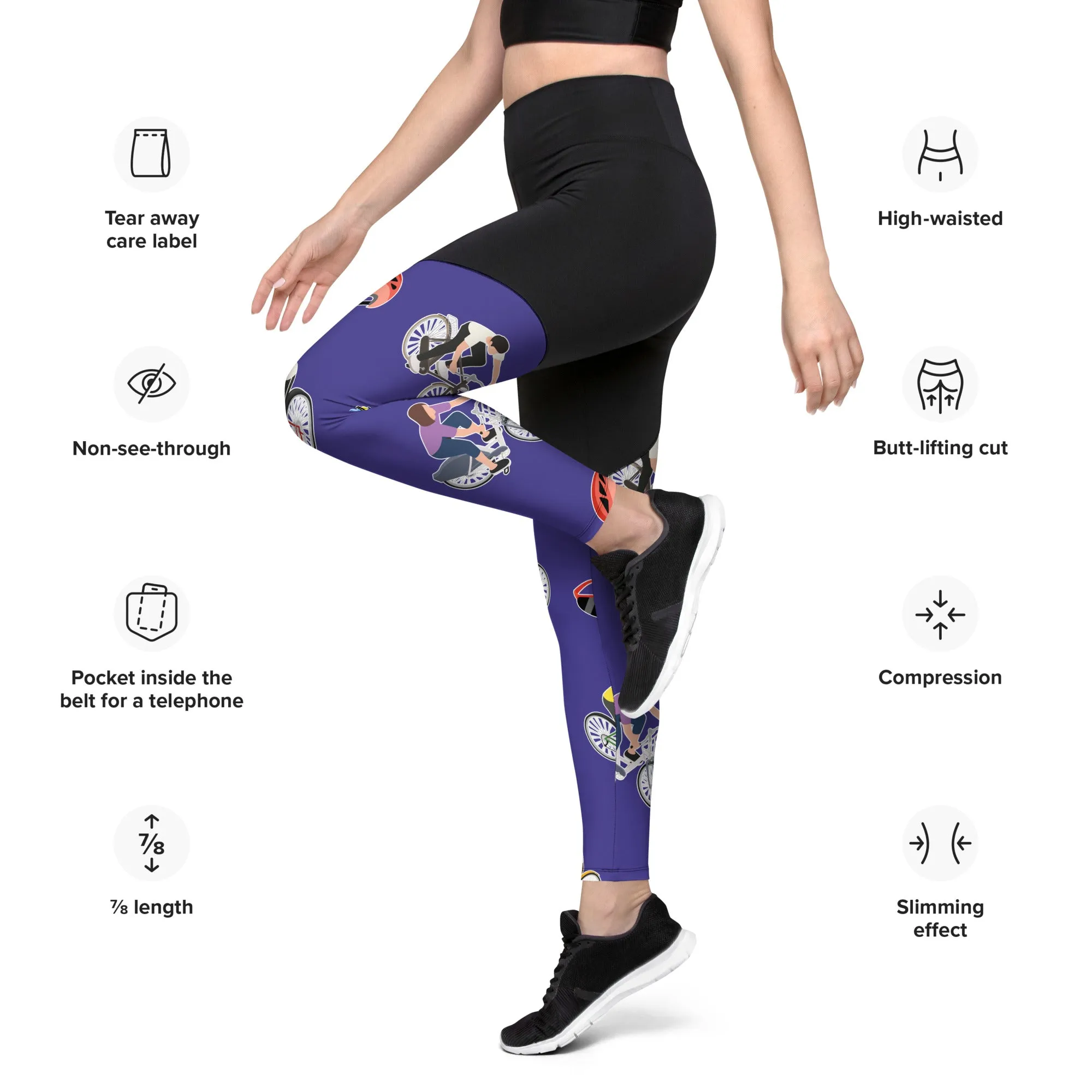 Tour de France Compression Leggings