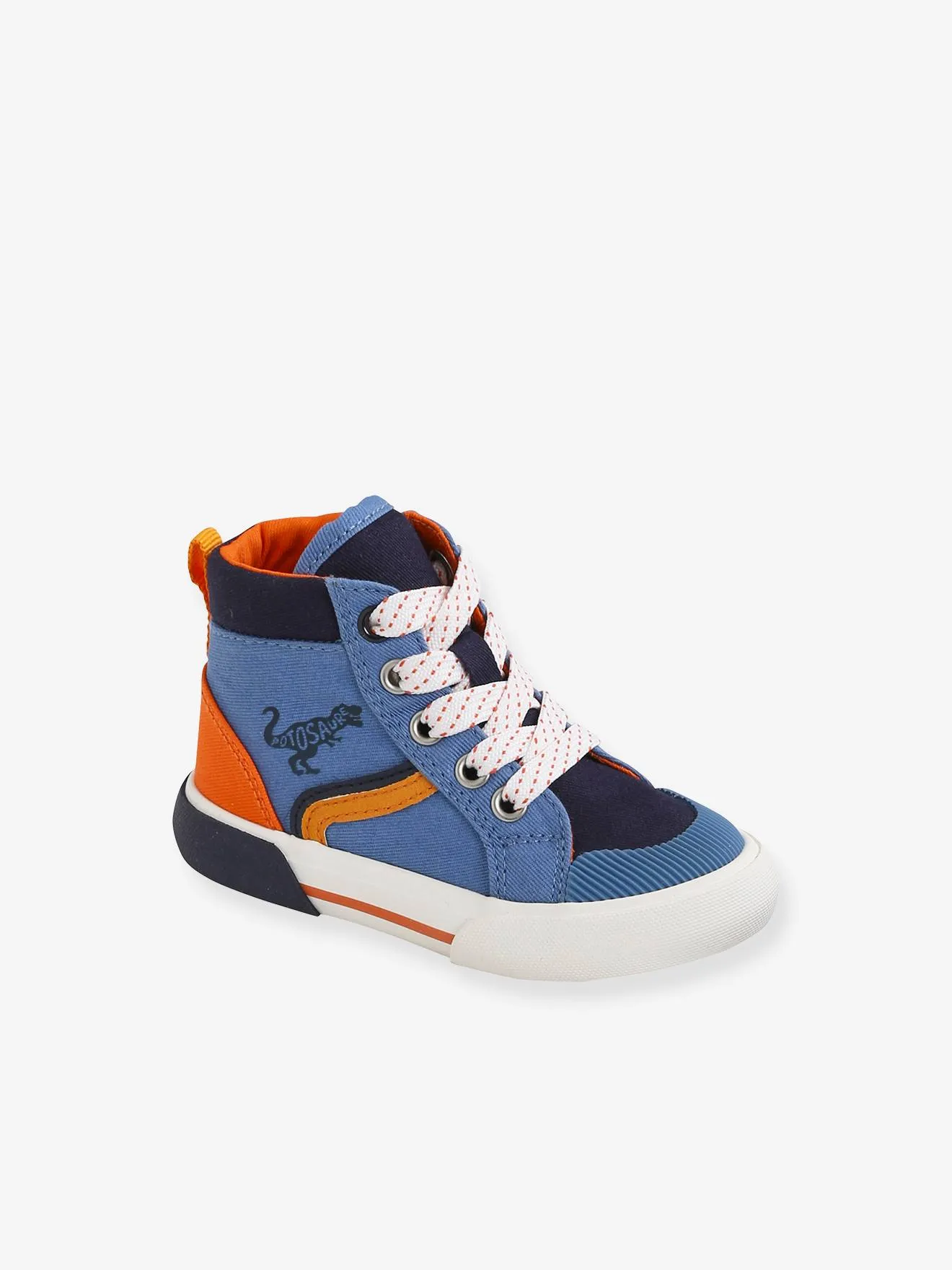 Trainers with Laces & Zips for Babies - blue