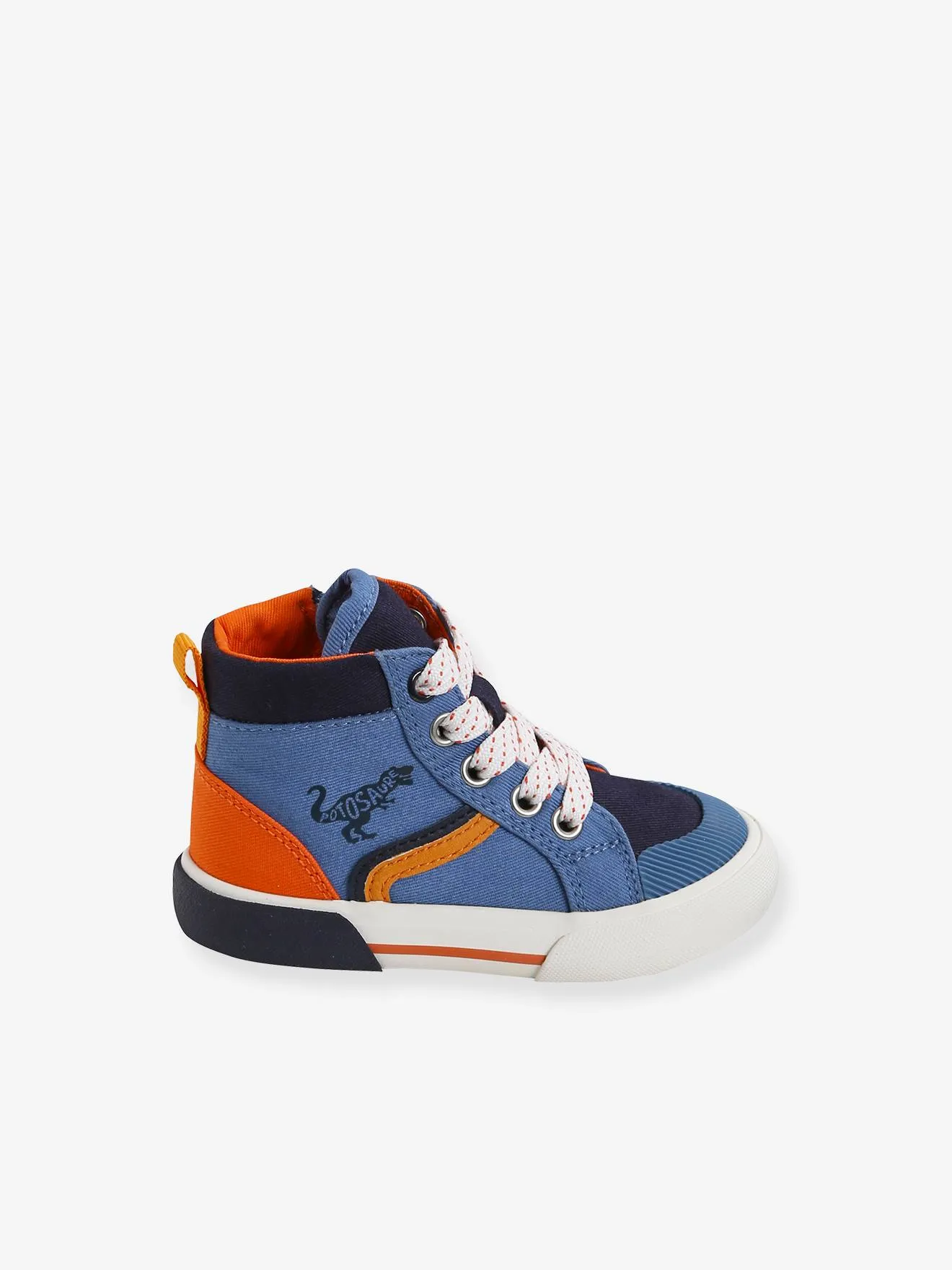 Trainers with Laces & Zips for Babies - blue