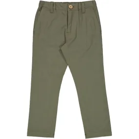 Trousers Hugo - mulled basil