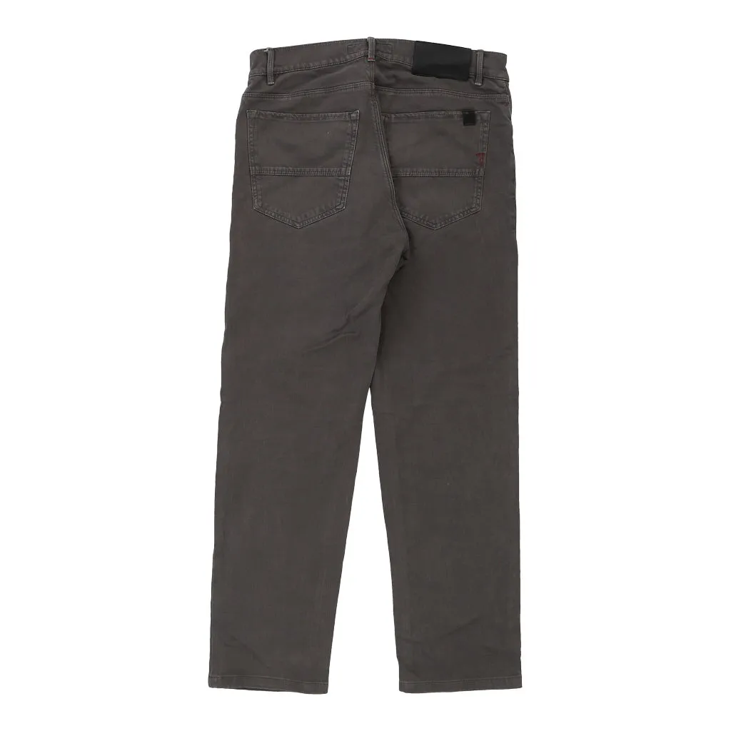 Trussardi Trousers - 33W 29L Grey Cotton