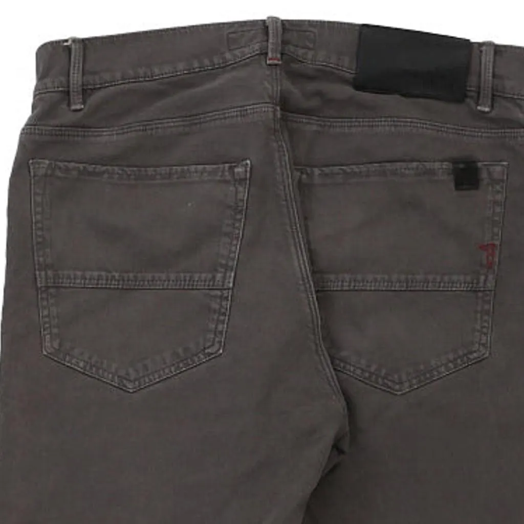 Trussardi Trousers - 33W 29L Grey Cotton