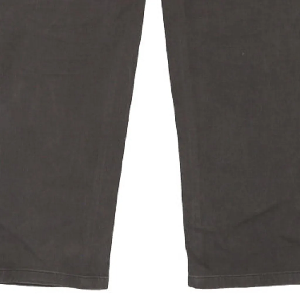 Trussardi Trousers - 33W 29L Grey Cotton