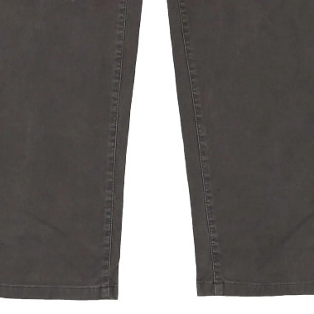 Trussardi Trousers - 33W 29L Grey Cotton