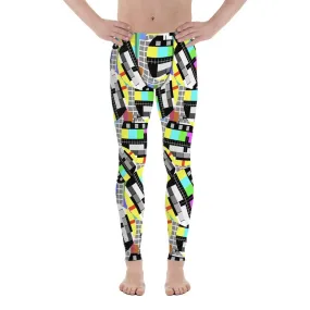 TV No Signal Men's Leggings