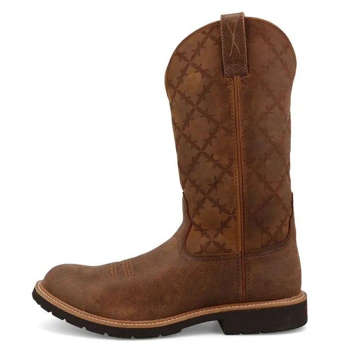 Twisted X Men's 12 Inch Tech X Boot Brown & Squash