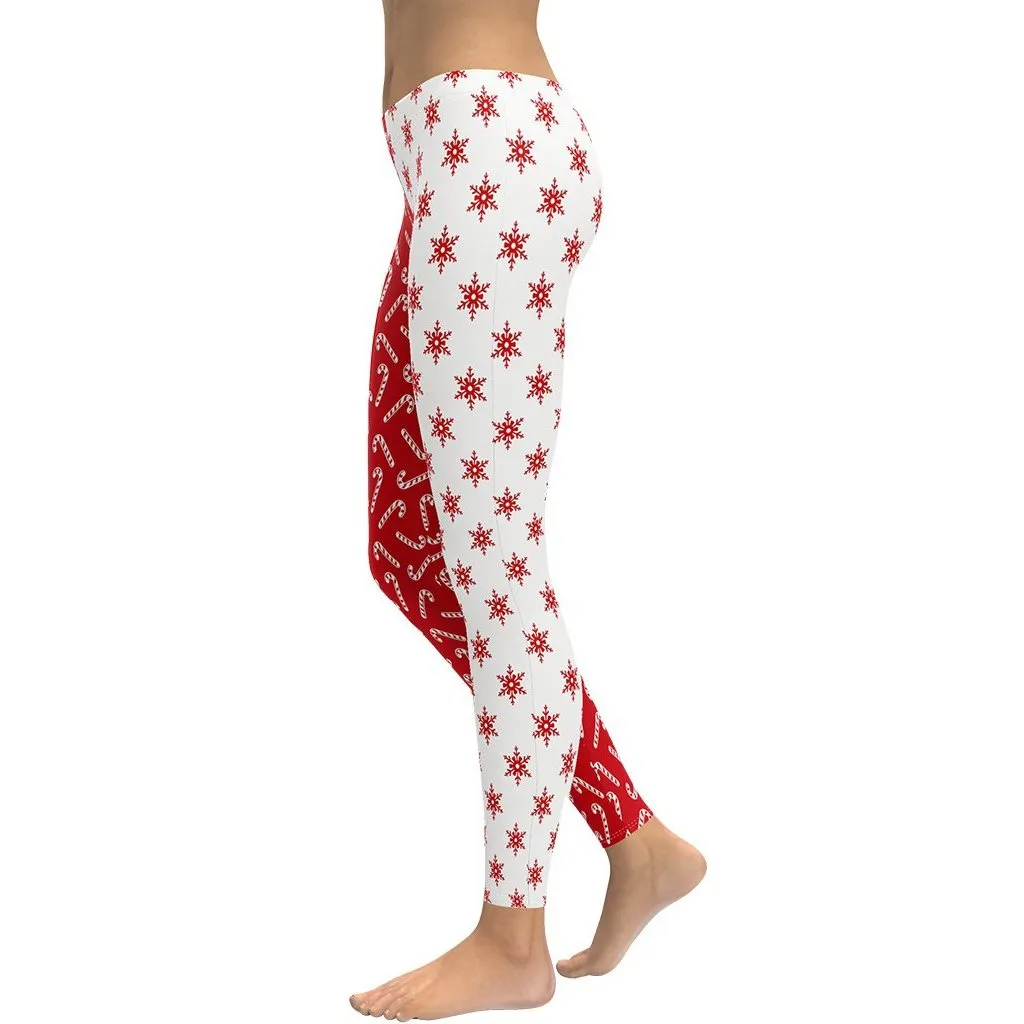 Two Patterned Christmas Leggings