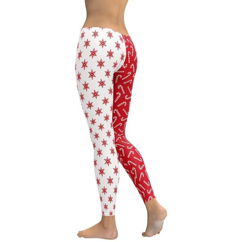 Two Patterned Christmas Leggings