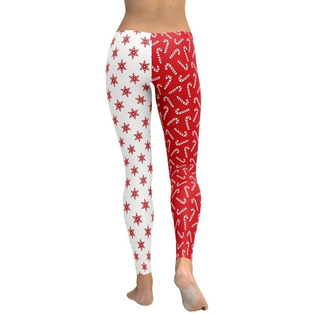 Two Patterned Christmas Leggings