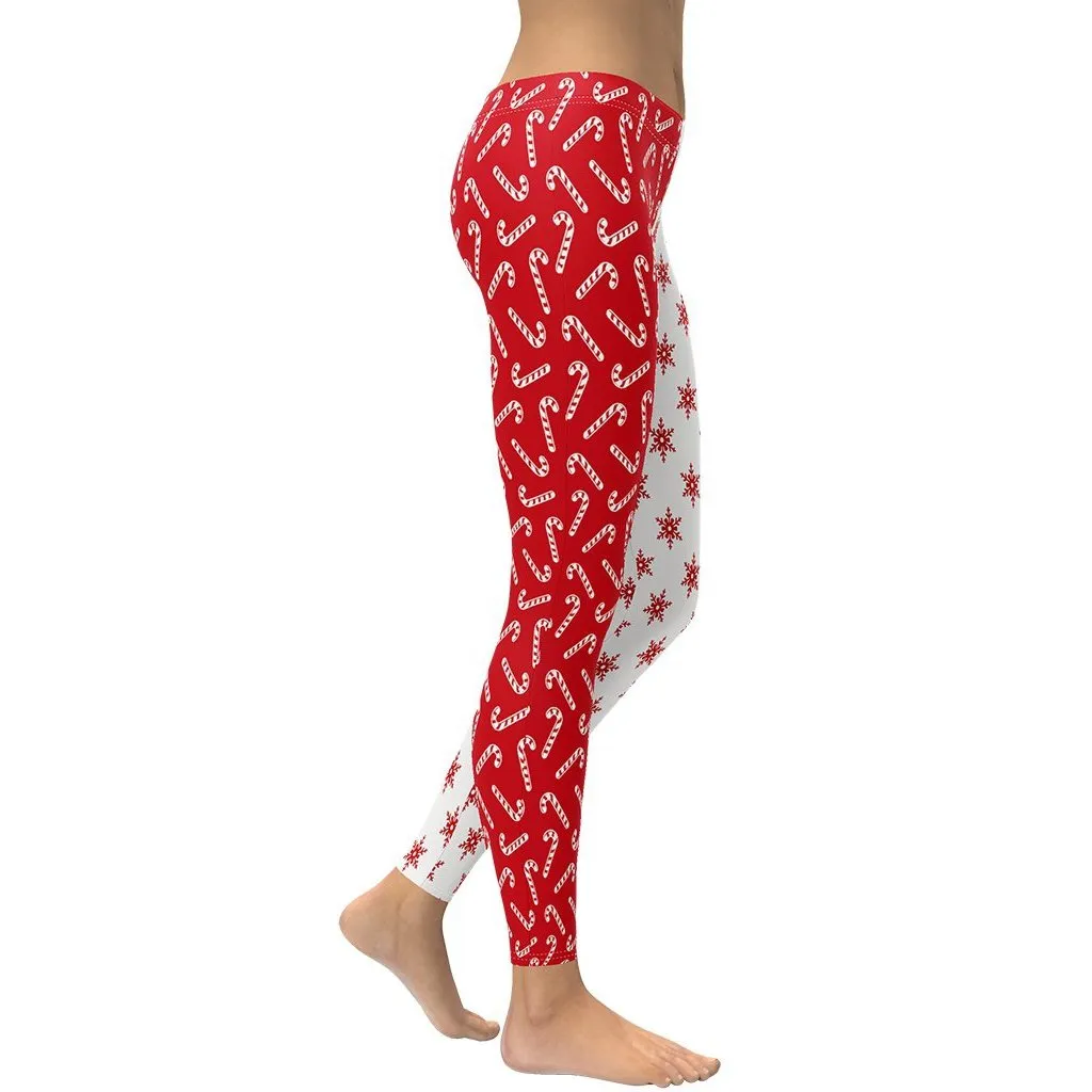 Two Patterned Christmas Leggings