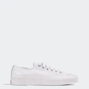 Unisex Converse Jack Purcell Leather Shoes White