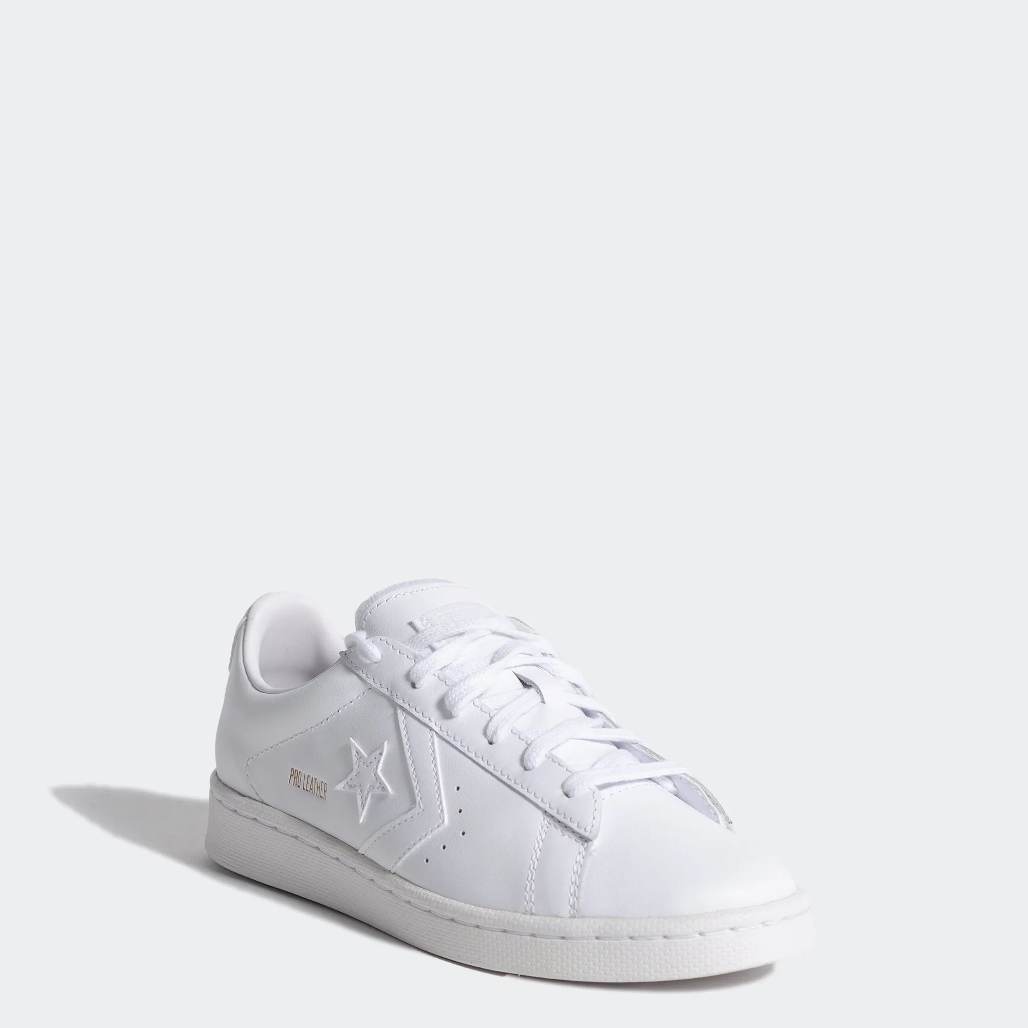 Unisex Converse OG Pro Leather Shoes Triple White