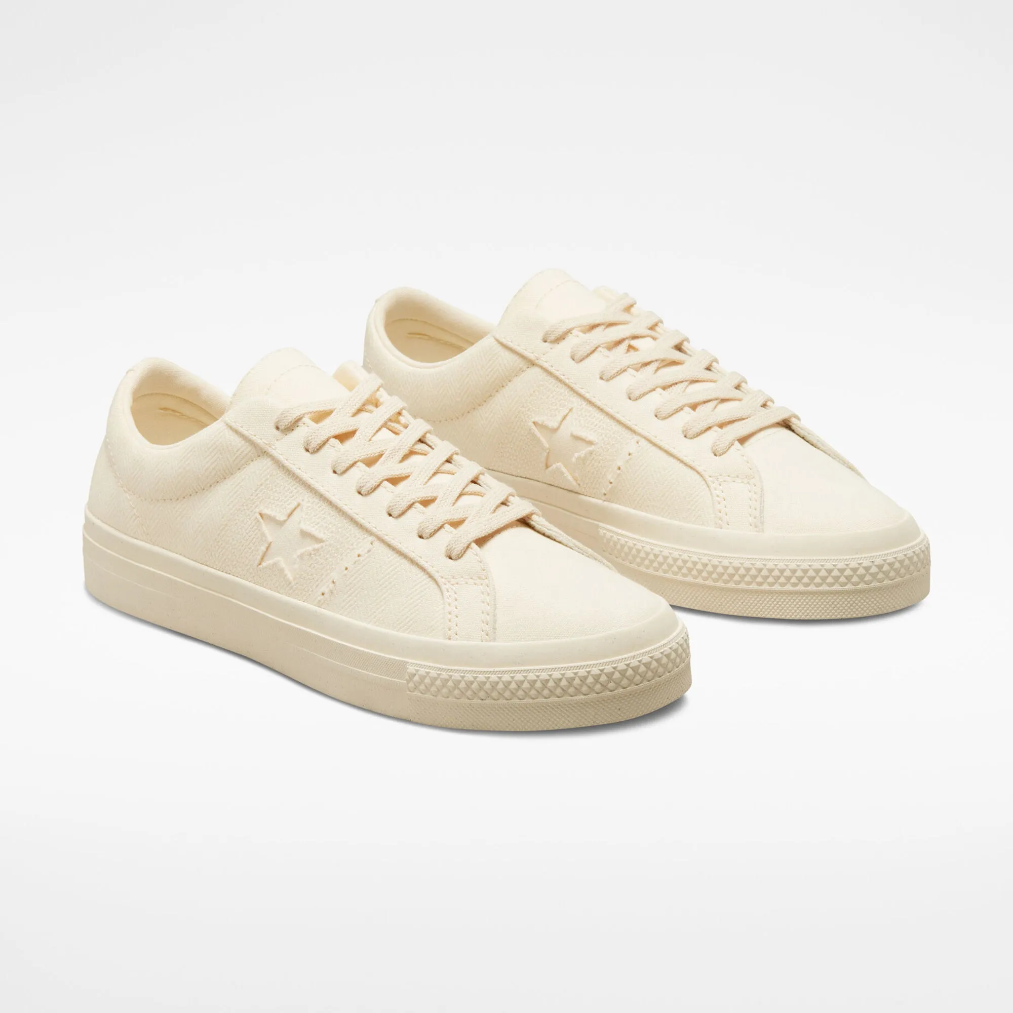 Unisex Converse One Star Pro Herringbone Soft Dune