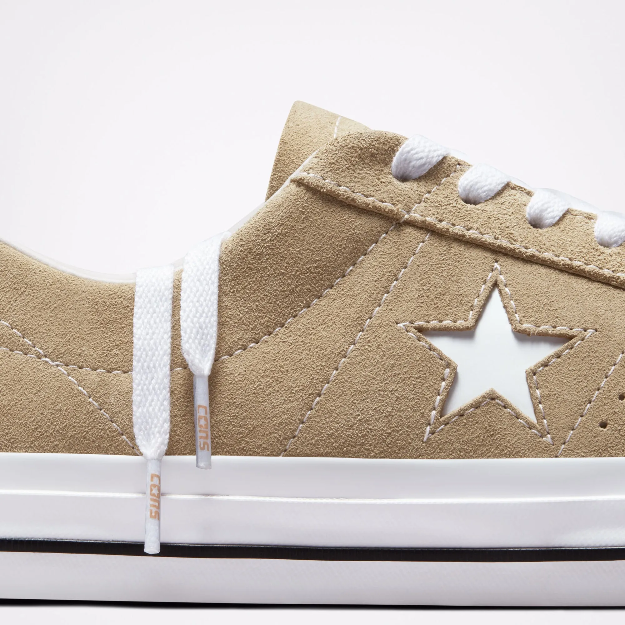 Unisex Converse One Star Pro Suede Shoes Nomad Khaki