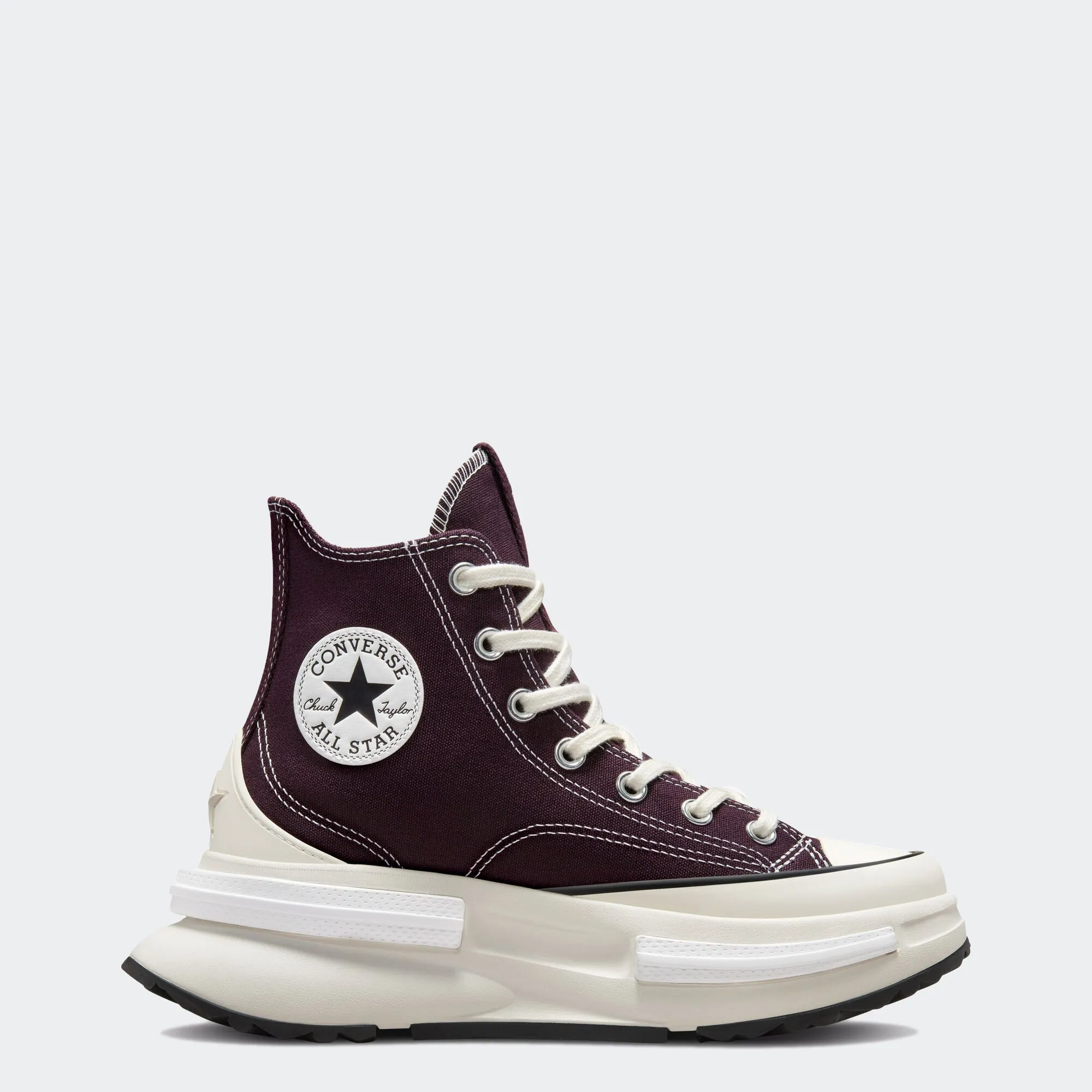 Unisex Converse Run Star Legacy CX Hi Shoes Black Cherry