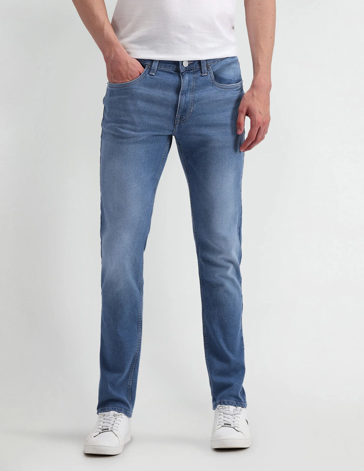 U.S. Polo Assn. Brandon Slim Fit Tapered Blue Jeans