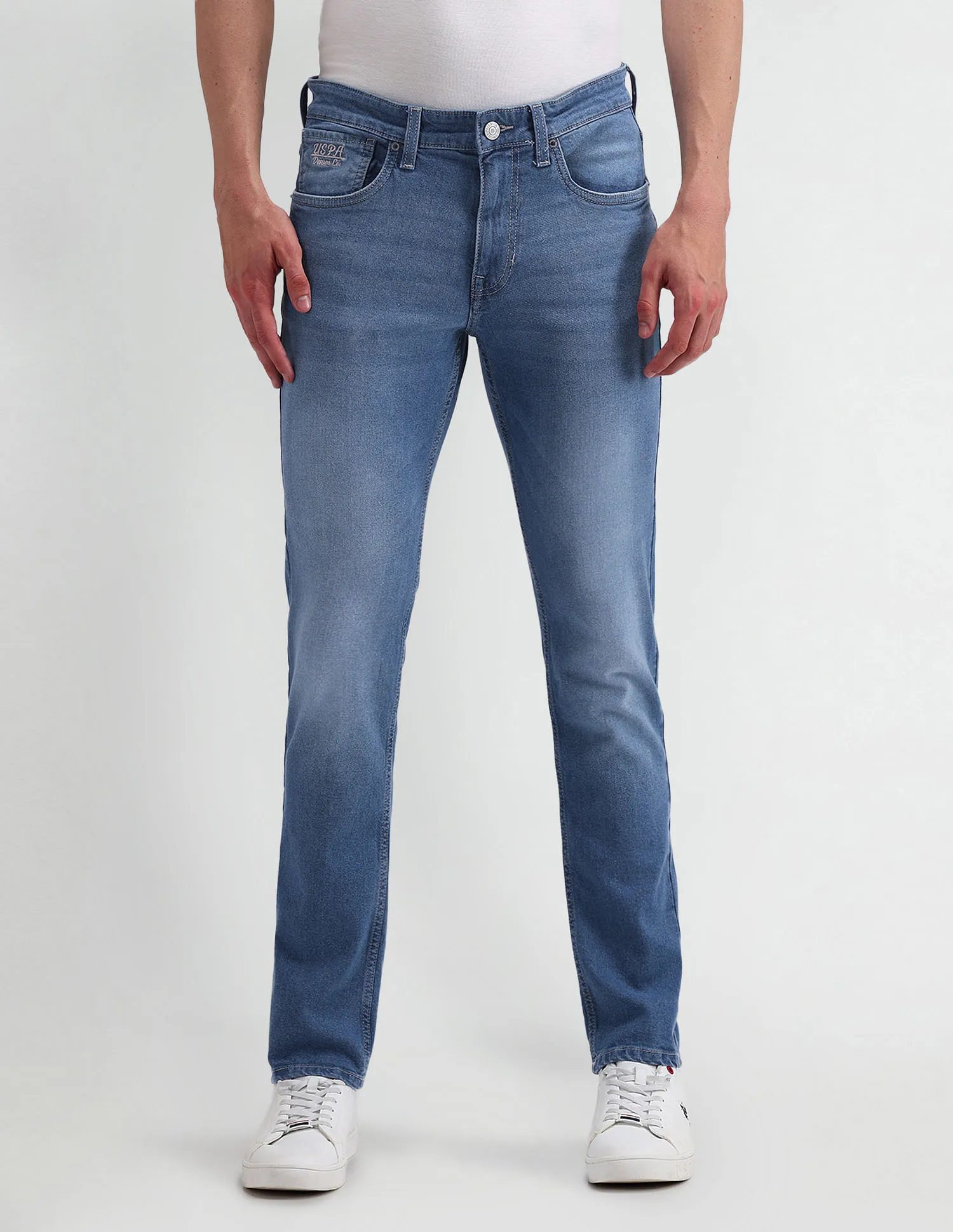 U.S. Polo Assn. Brandon Slim Fit Tapered Blue Jeans