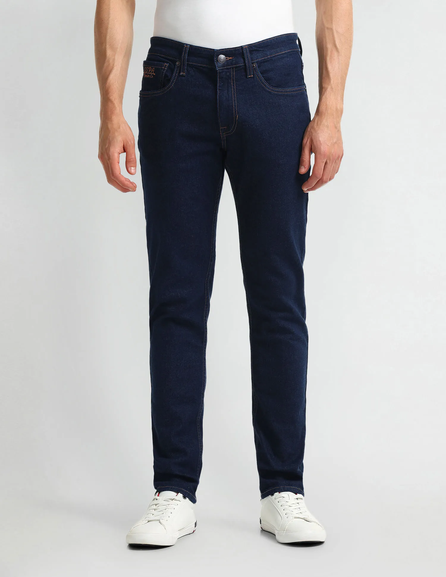 U.S. Polo Assn. Denim Co. Brandon Fit Slim Tapered Navy Jeans