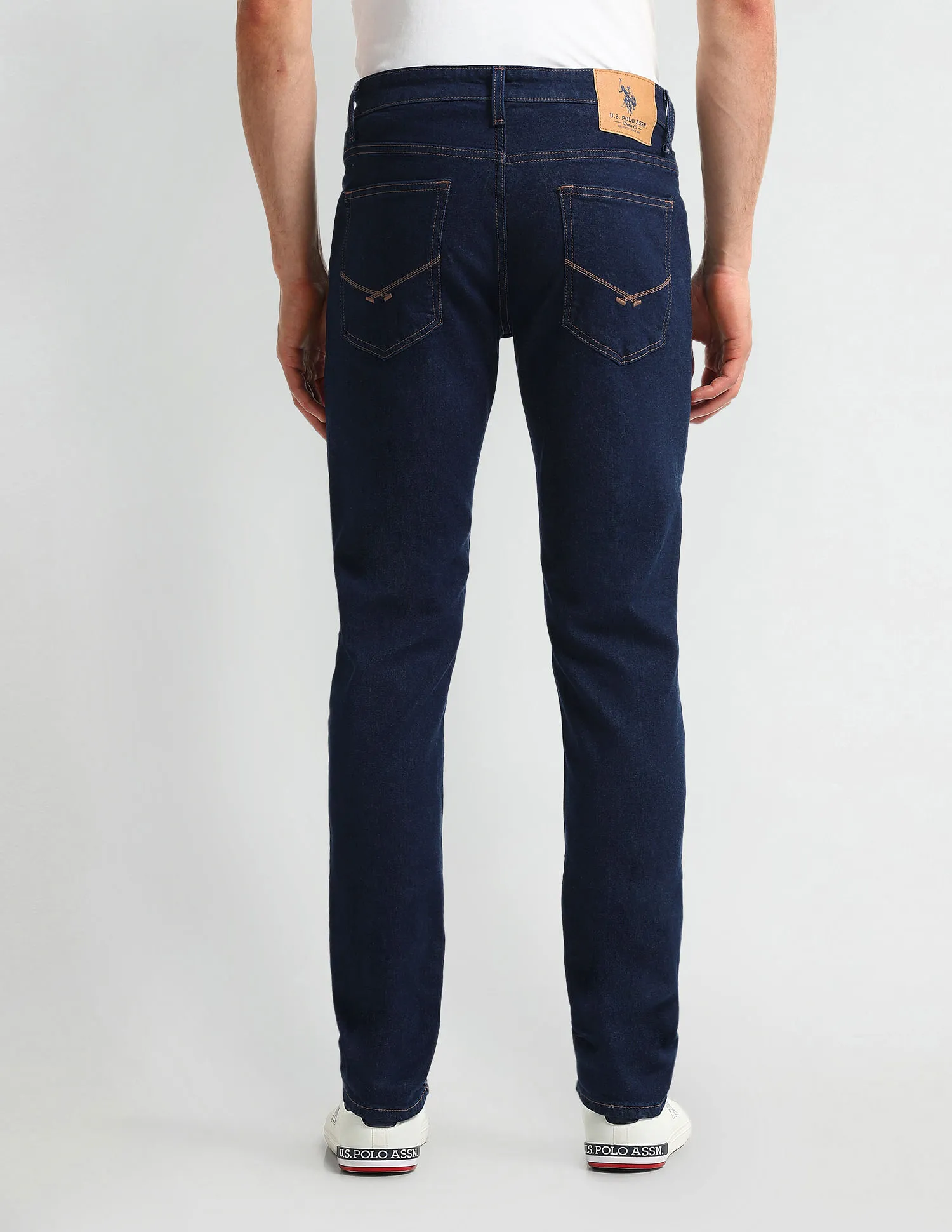 U.S. Polo Assn. Denim Co. Brandon Fit Slim Tapered Navy Jeans