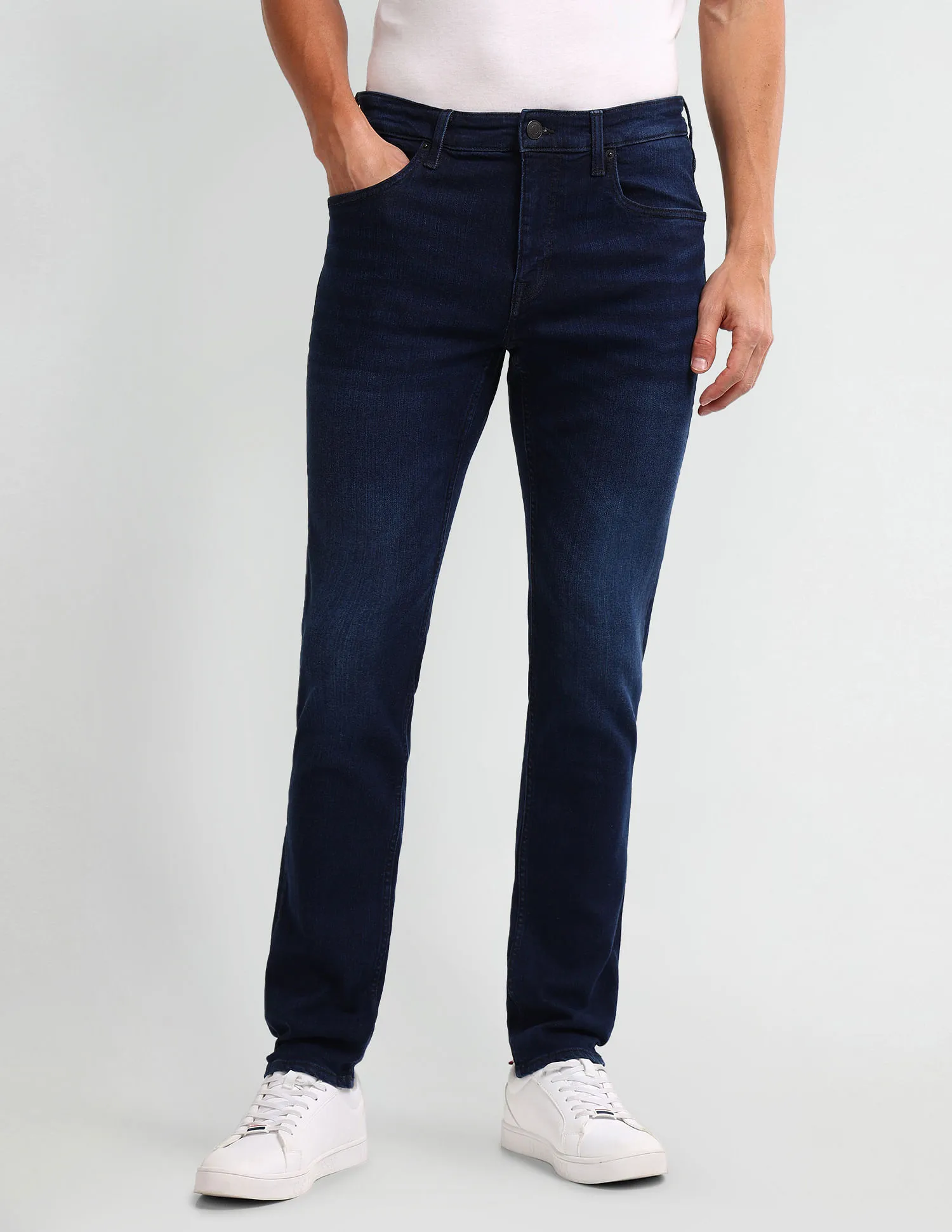 U.S. Polo Assn. Denim Co. Brandon Slim Tapered Blue Jeans