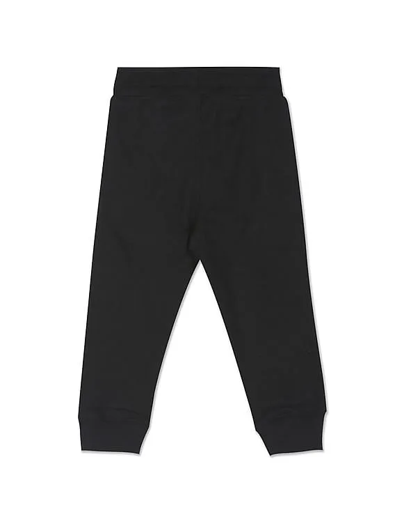 U.S. Polo Assn. Kids Mid Rise Solid Joggers