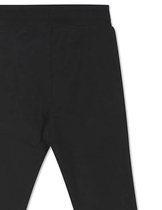 U.S. Polo Assn. Kids Mid Rise Solid Joggers