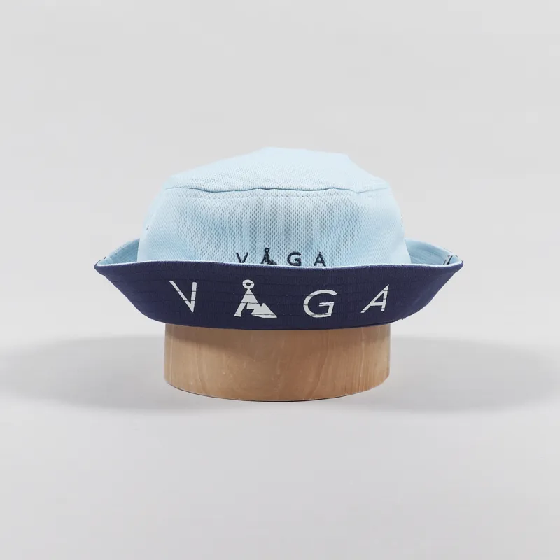 Vaga Bucket Hat Pale Blue Navy