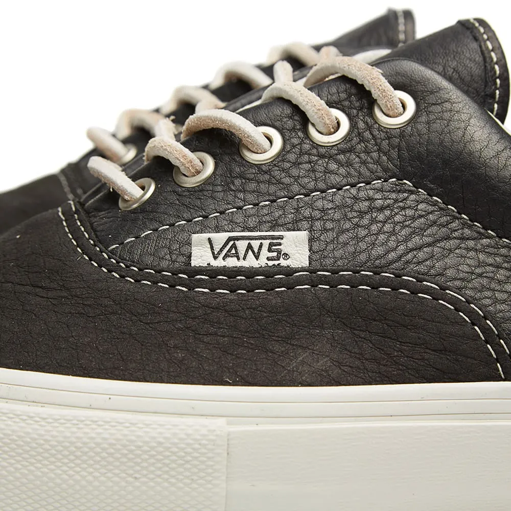 Vans Era LXBlack, Nubuck & Leather