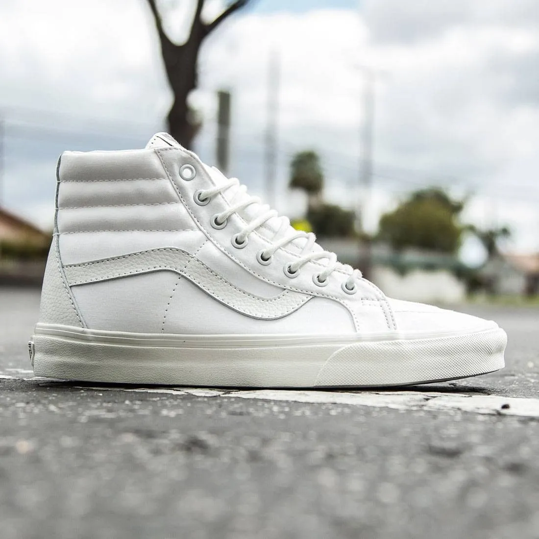 Vans Men SK8-Hi Reissue - Mono (white / blanc)