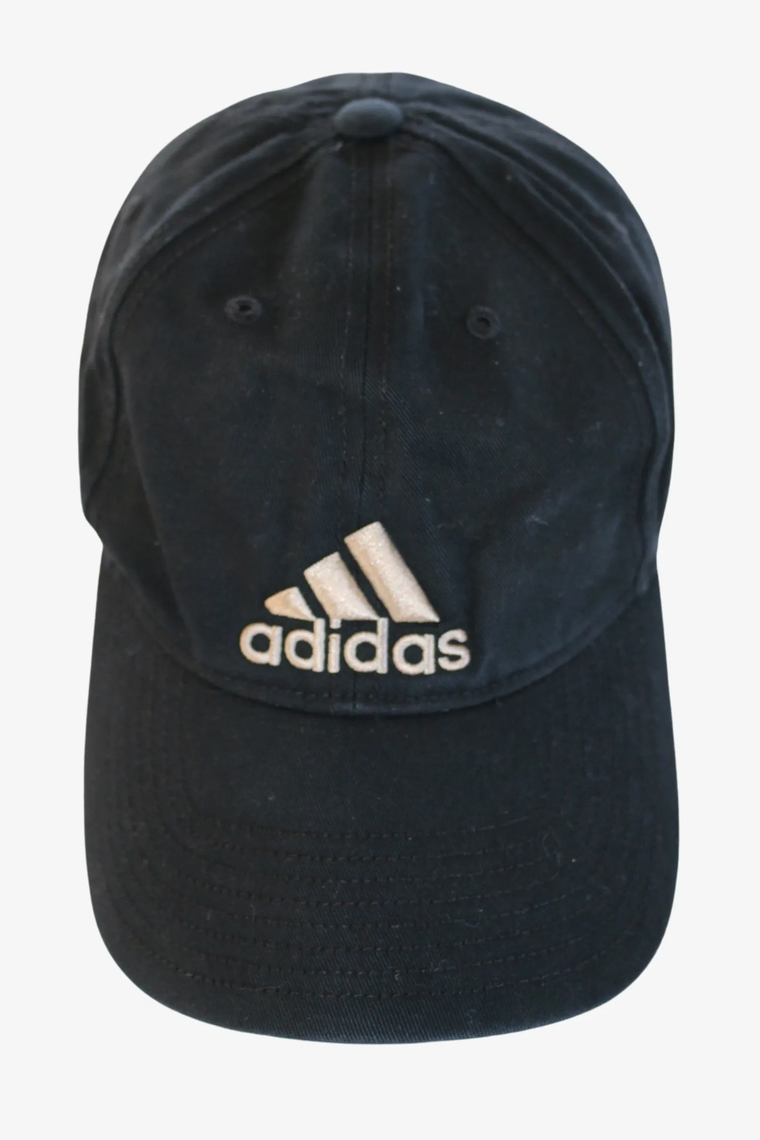 VINTAGE ADIDAS BLACK HAT (O/S)