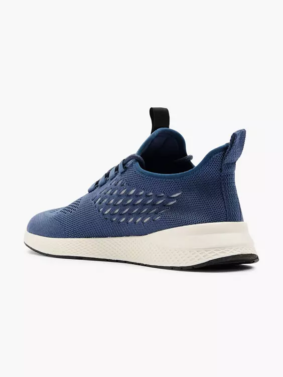 Vty  Navy Lace Up Trainers