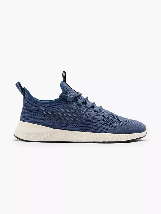 Vty  Navy Lace Up Trainers