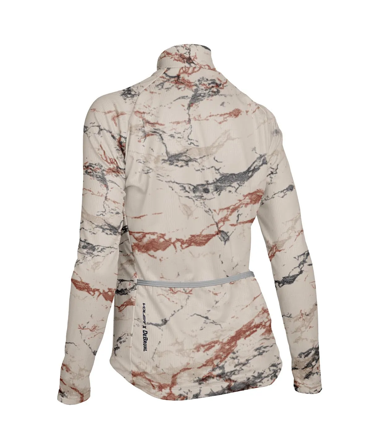 W. PELOTON THERMAL JERSEY -  DEBRUHL MARBLE