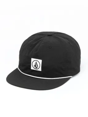 Wave Rider Adjustable Hat - Black