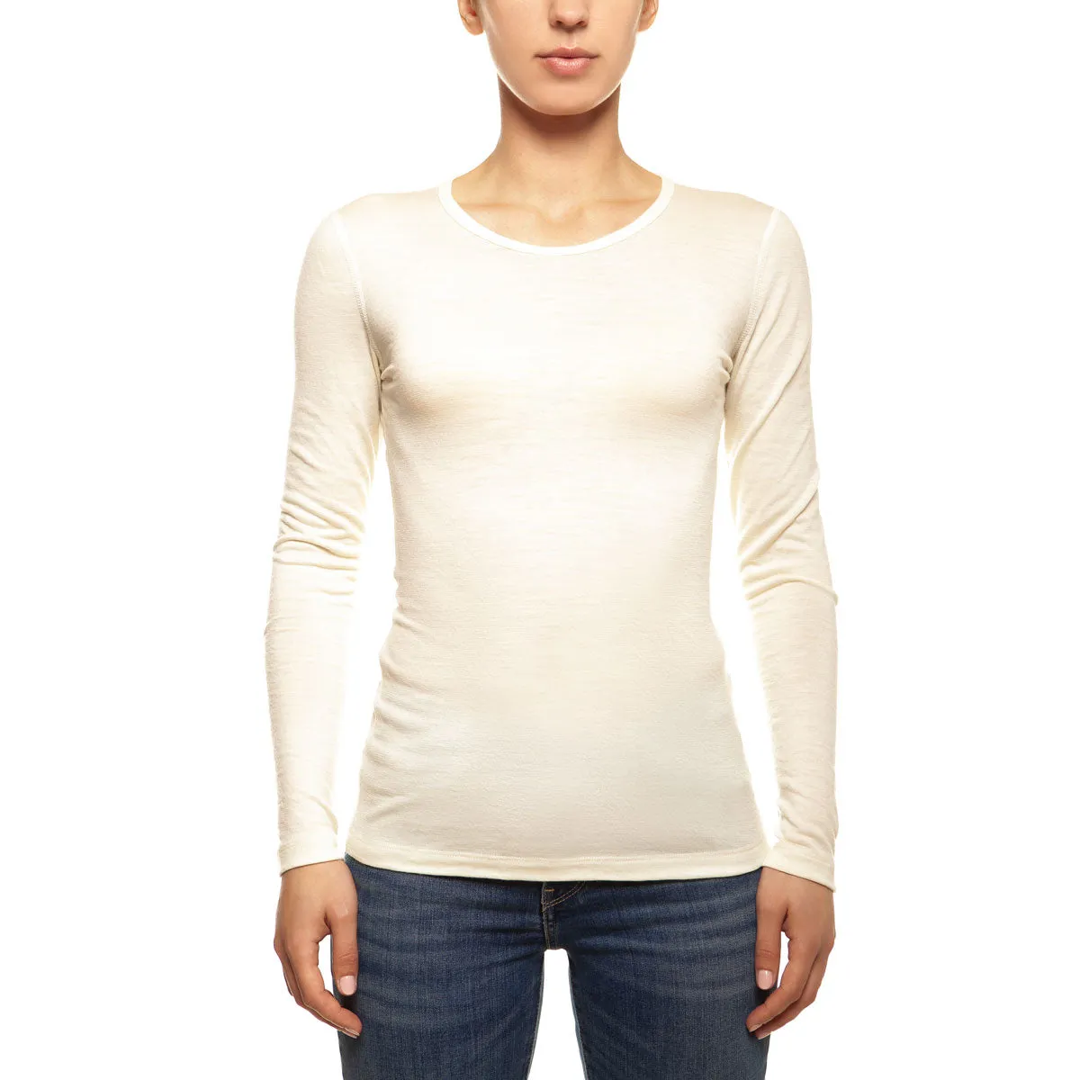 Women's 160 Thermal Long Sleeve Crew Natural